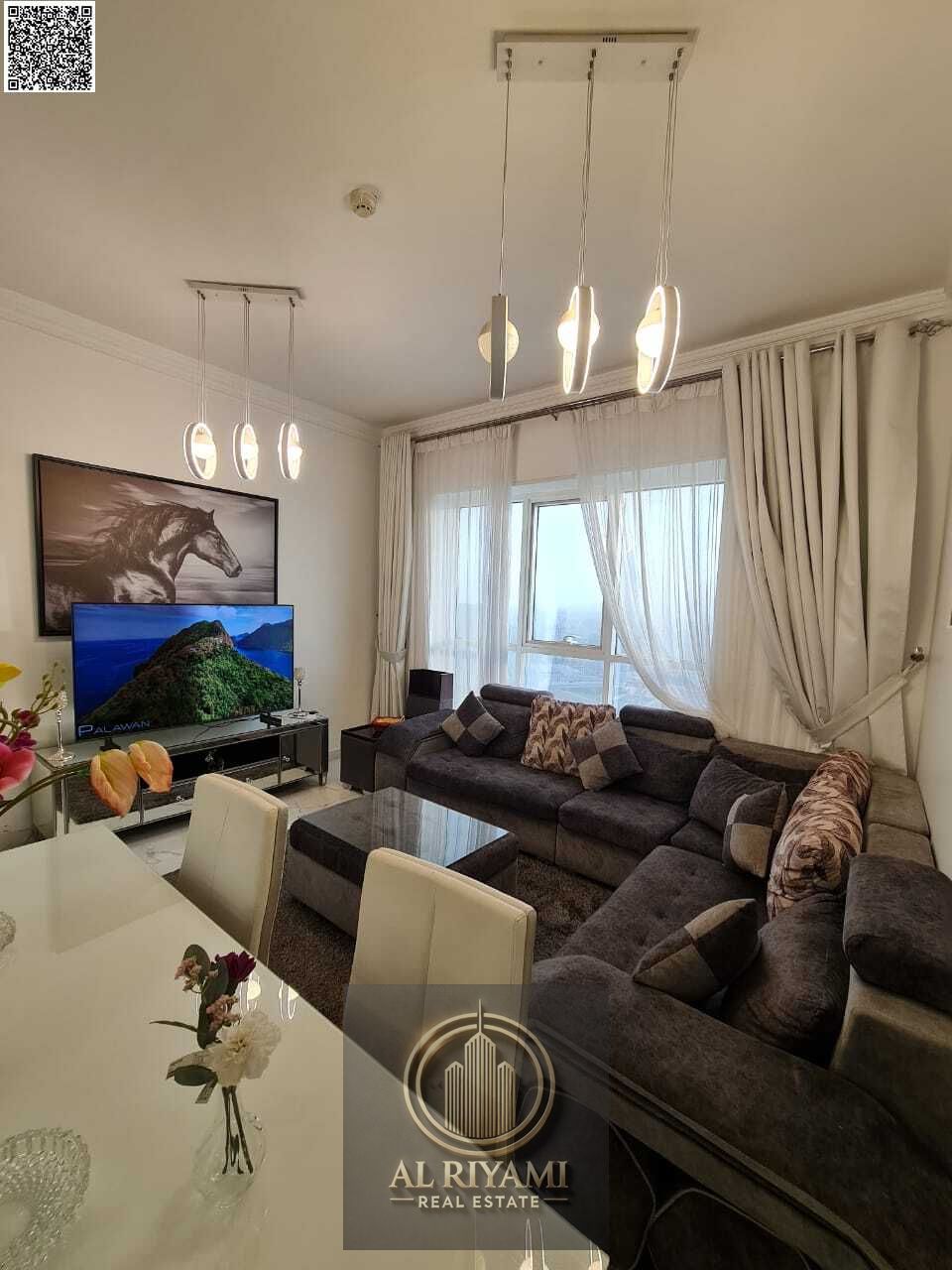 Deluxe 1BR Apt With Parking Gym Pool Ajman Oasis