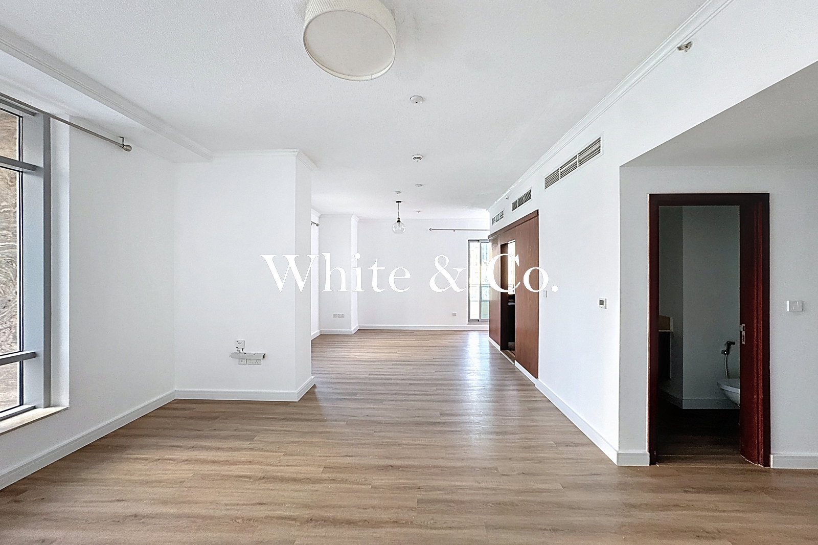 Burj Khalifa View | Vacant | Wood Flooring