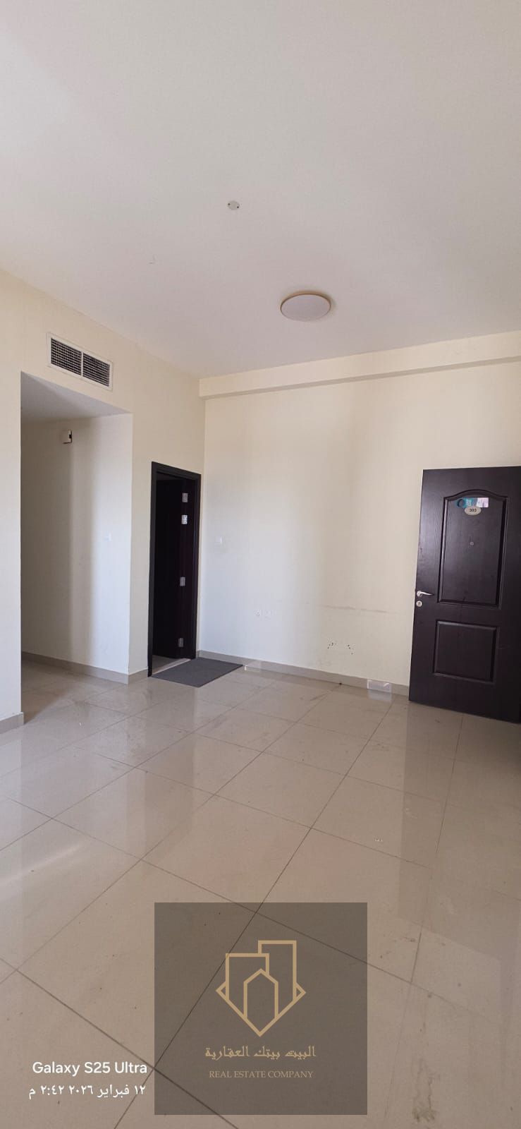 For Annual Rent – One-Bedroom Apartment with Direct Sea View Al Nakheel – Ajman | On the Corniche