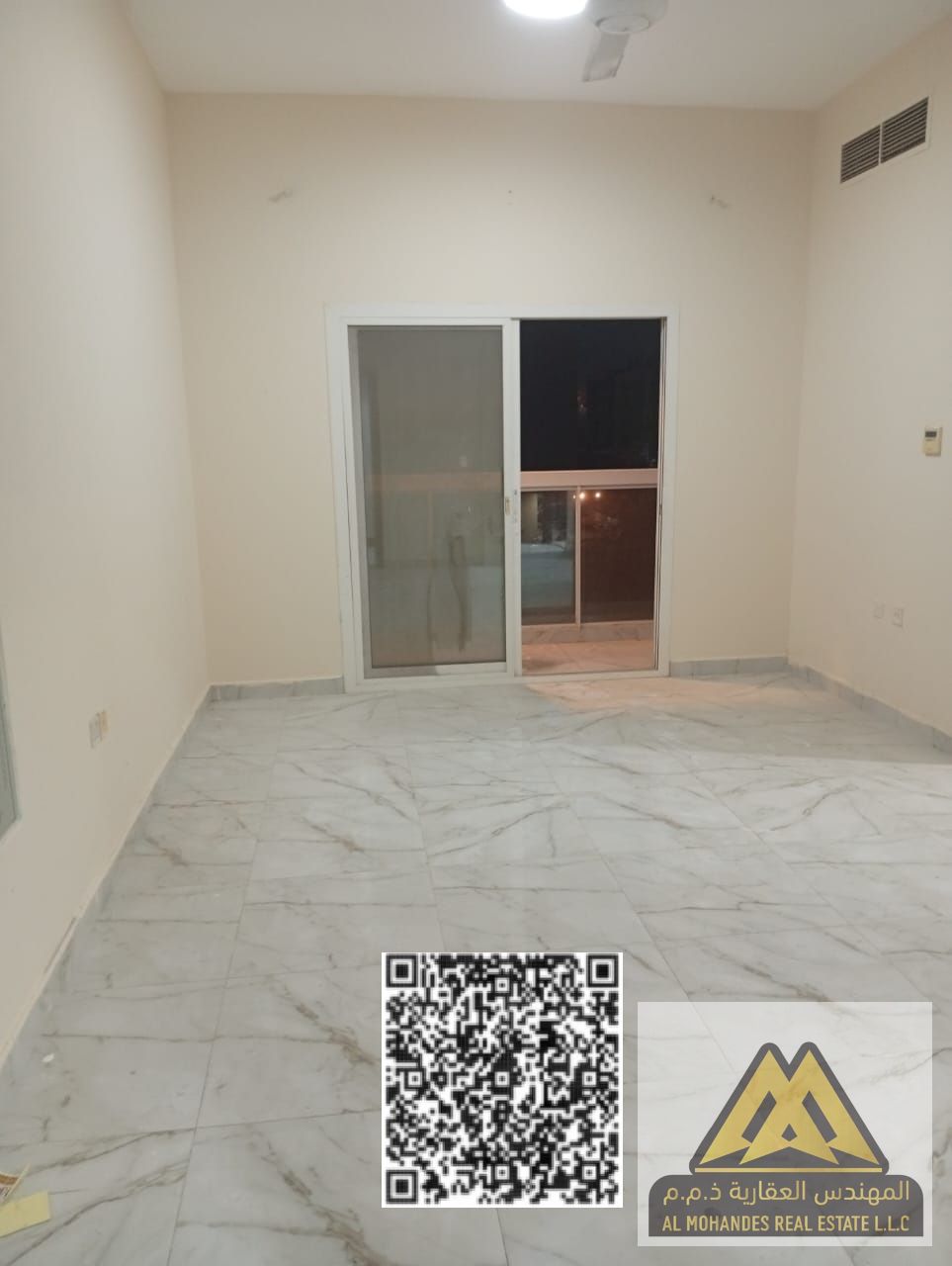 One bedroom and living room for annual rent in Al Jurf 3, Ajman