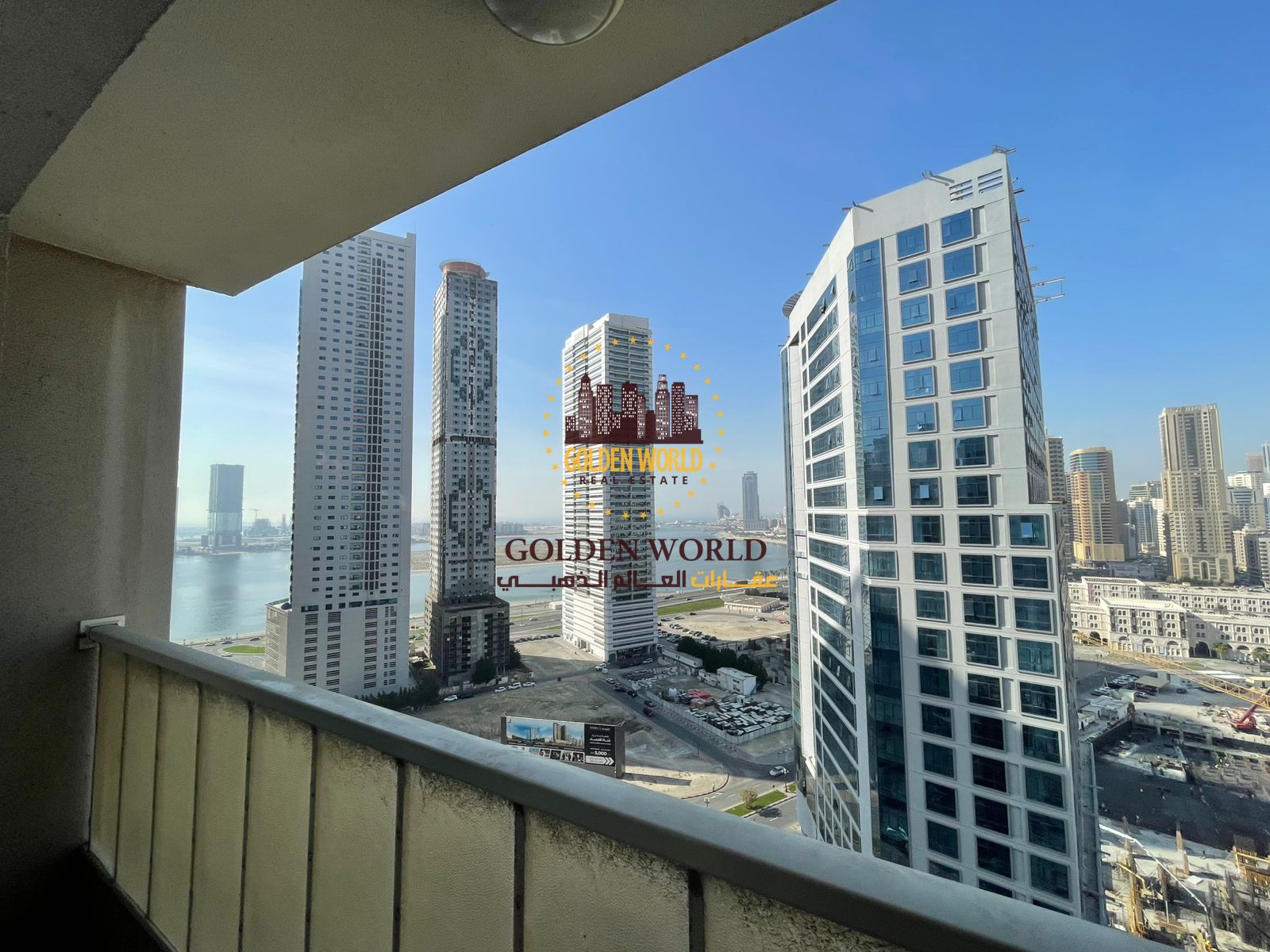 Sea View 2 Bedroom Apartment for Rent in a Prime Location Between Al Taawun and Al Khan Featuring Balcony, Laundry Room, Spacious Layout and Clean Fin