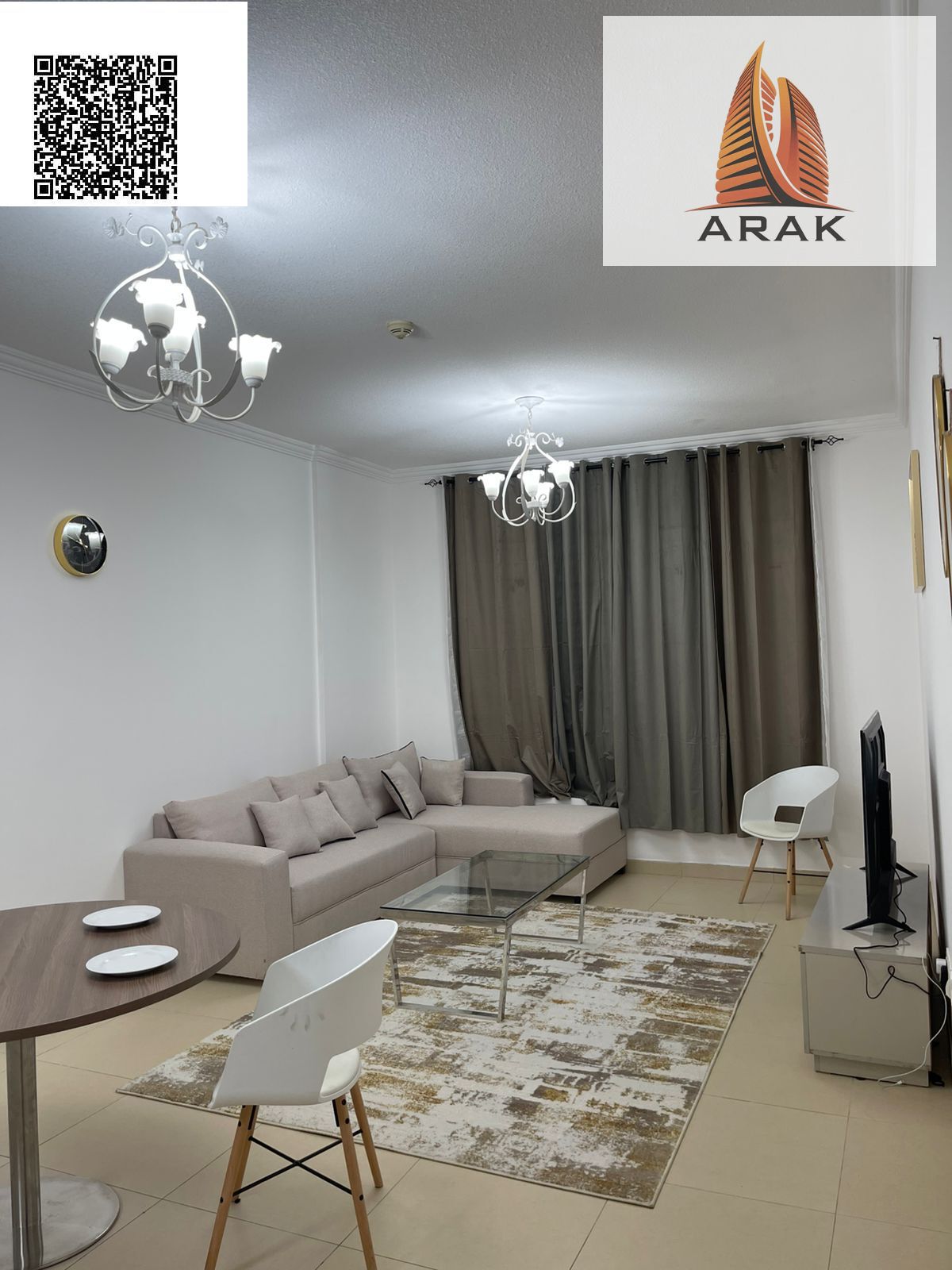 Monthly rental – Great opportunity in Al Yasmine Towers opposite City Centre Ajman