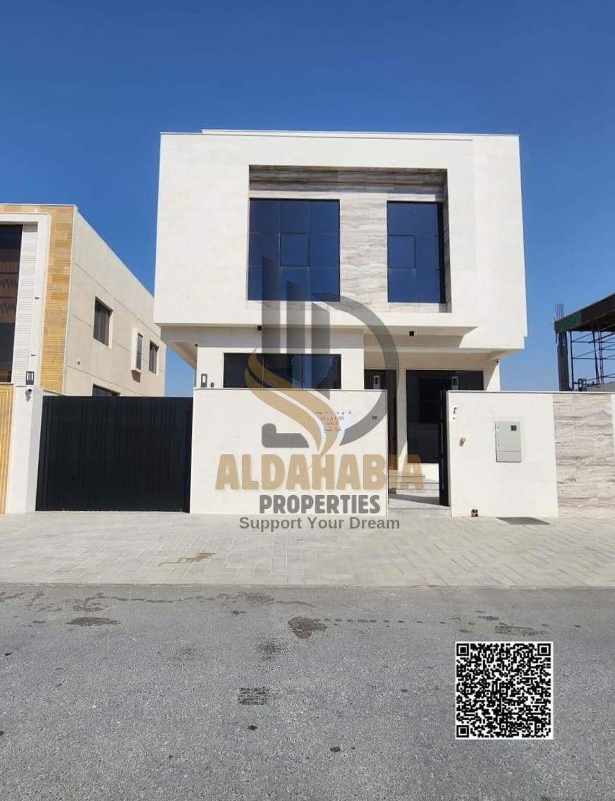 New Morden Design Villa Look likes European finishing touch with 5 master bedroom is available for sale in Al Yasmeen Ajman