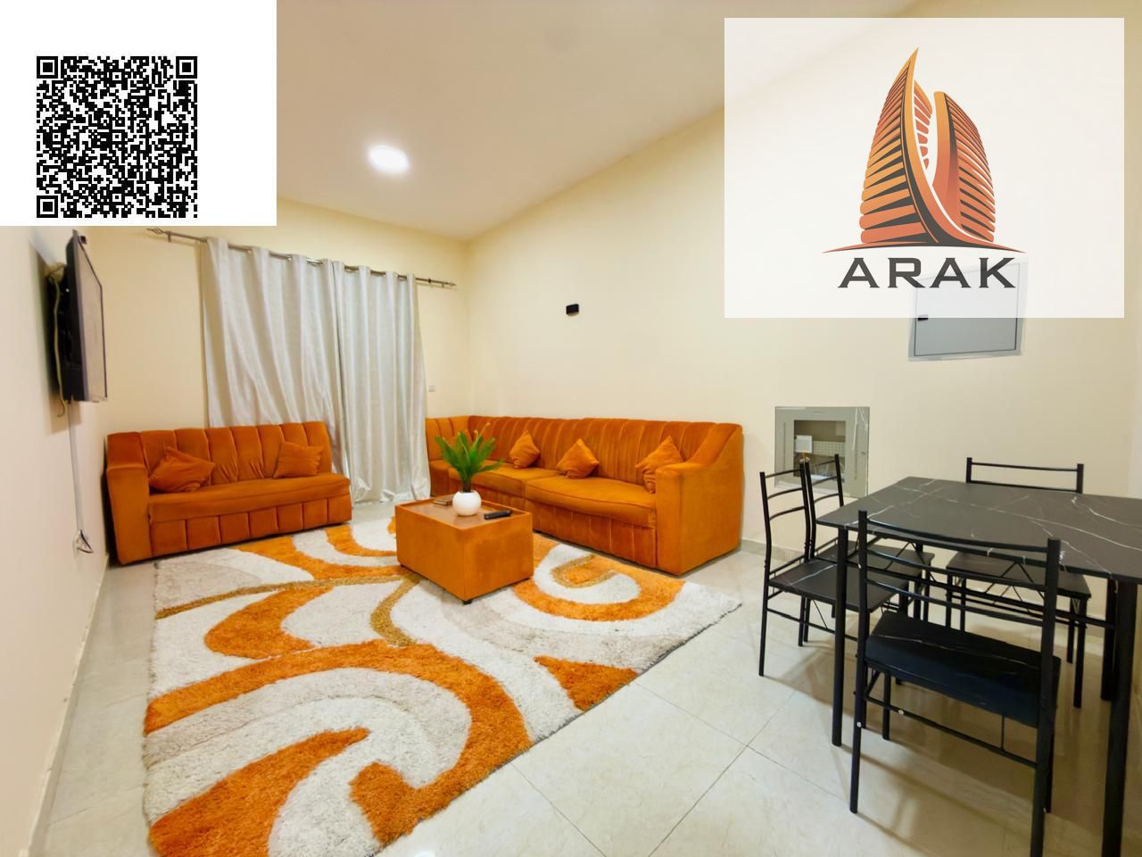 Monthly rental – 1 Bedroom Apartment in Al Rashidiya 3