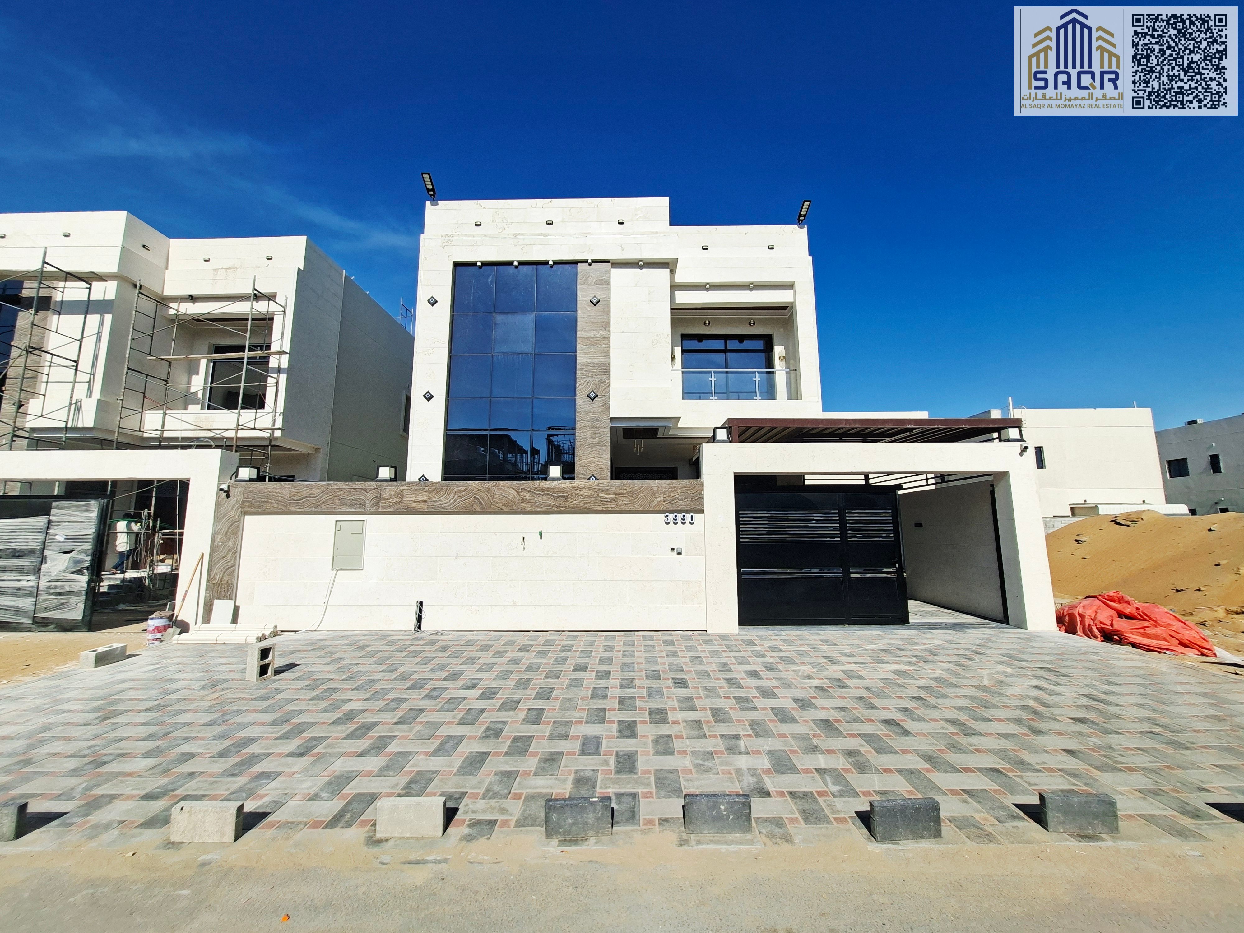 Deluxe villa, freehold, available to all nationalities, with affordable monthly installments and bank financing.