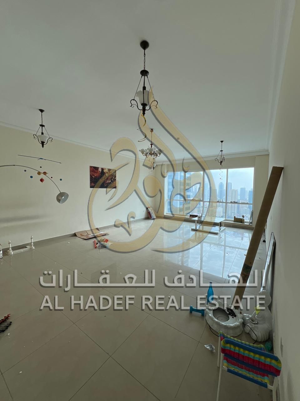 Exclusive Rental Opportunity – 2 Bedrooms + Living Room + Maid Room with Distributor and Open View in Al Majaz 3