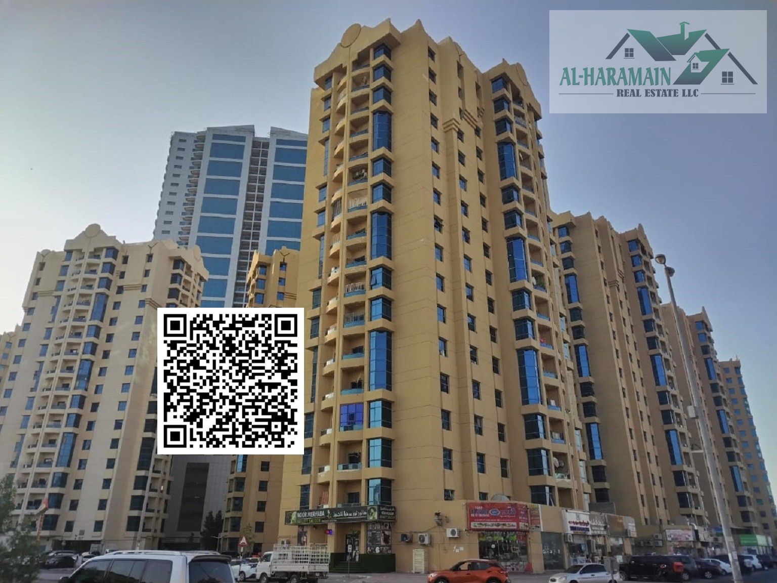 1BHK for Rent in Al Khor Tower – 916 SQFT | 27,000 AED