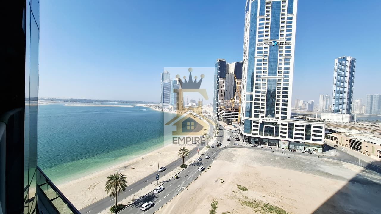 Parts Seaview 1 month free big space with balcony like a brand-new building exit to Dubai