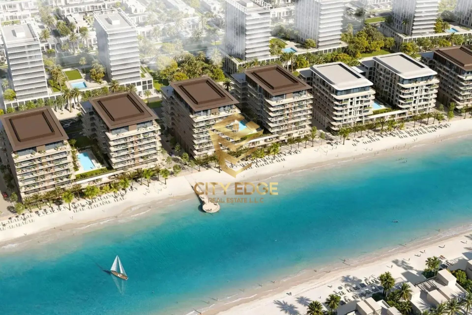 Luxury apartment spacious sea view prime location