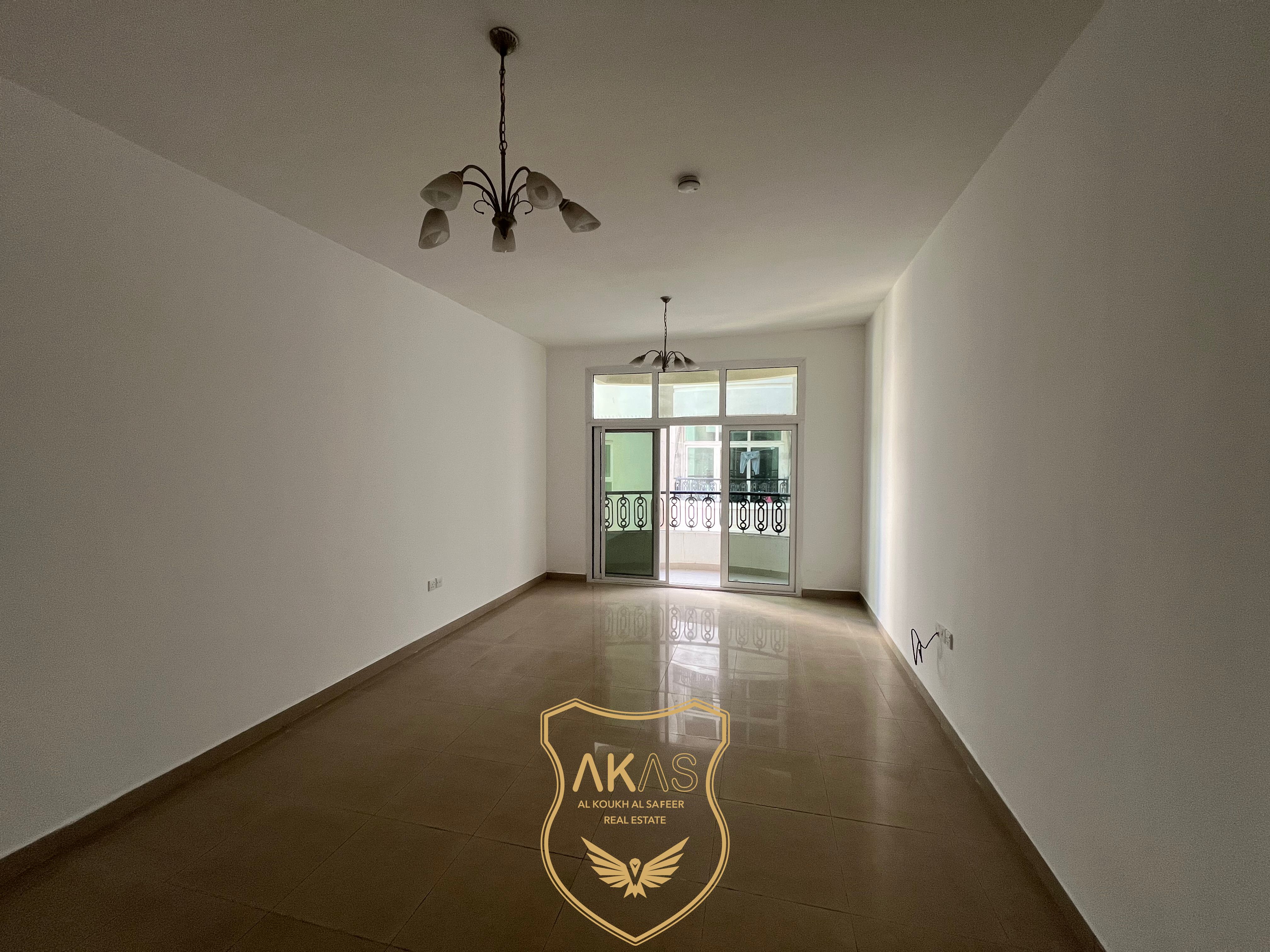 Luxury 1BHK with Balcony & Covered Parking Near Corniche