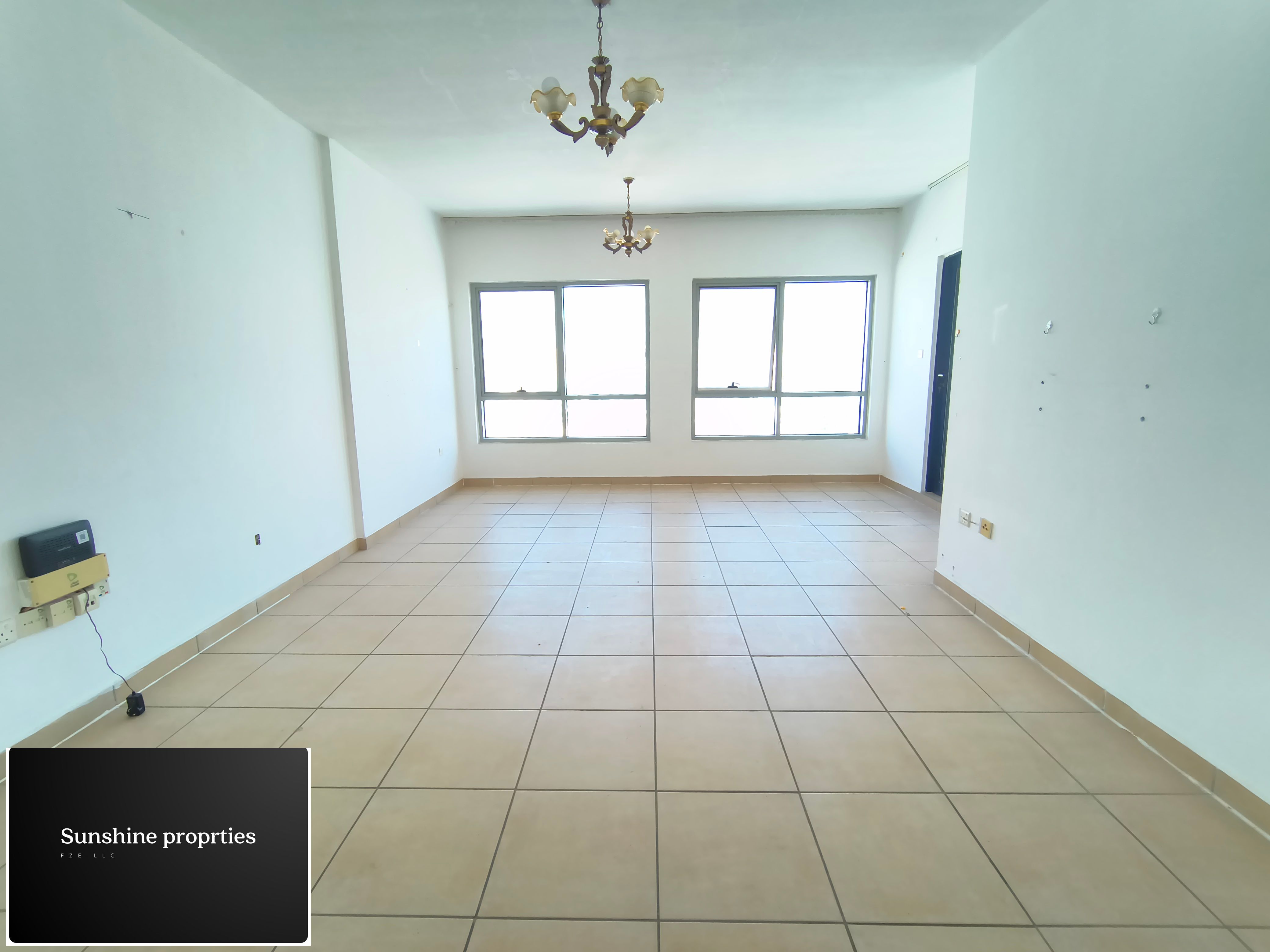 Spacious Chiller Free 2BR With Two Balcony Open View Sun Light & Gym Free