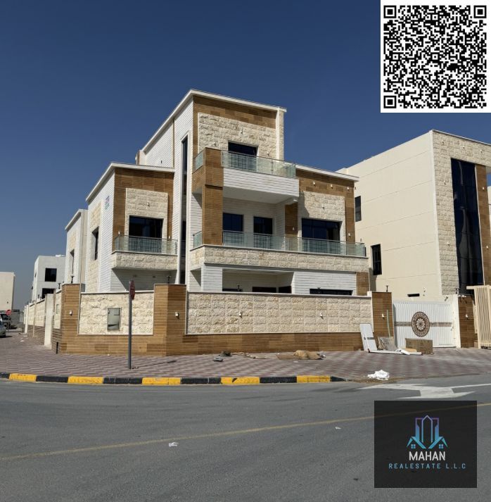 Luxury Villa for rent - Super Deluxe Finishing | Al-Zahya- Main Street asking Price: 1,60.000AED Specifications: • 6 master bedrooms with buil