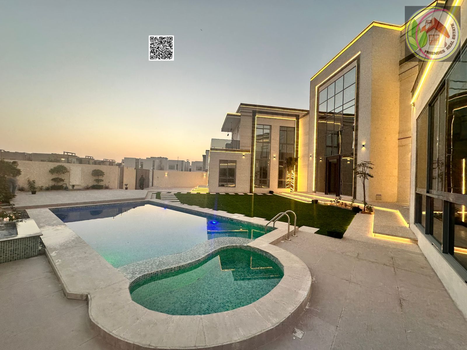 Luxury property in Ajman, directly behind Al Hamidiya Park. Freehold ownership available to all nationalities.