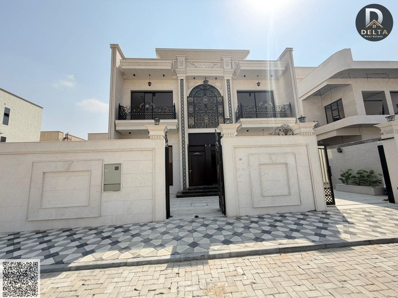 For sale: Classic villa with neoclassical interior design in Al Alia area, Ajman. Excellent location opposite the mosque. Consists of two floors. Pric