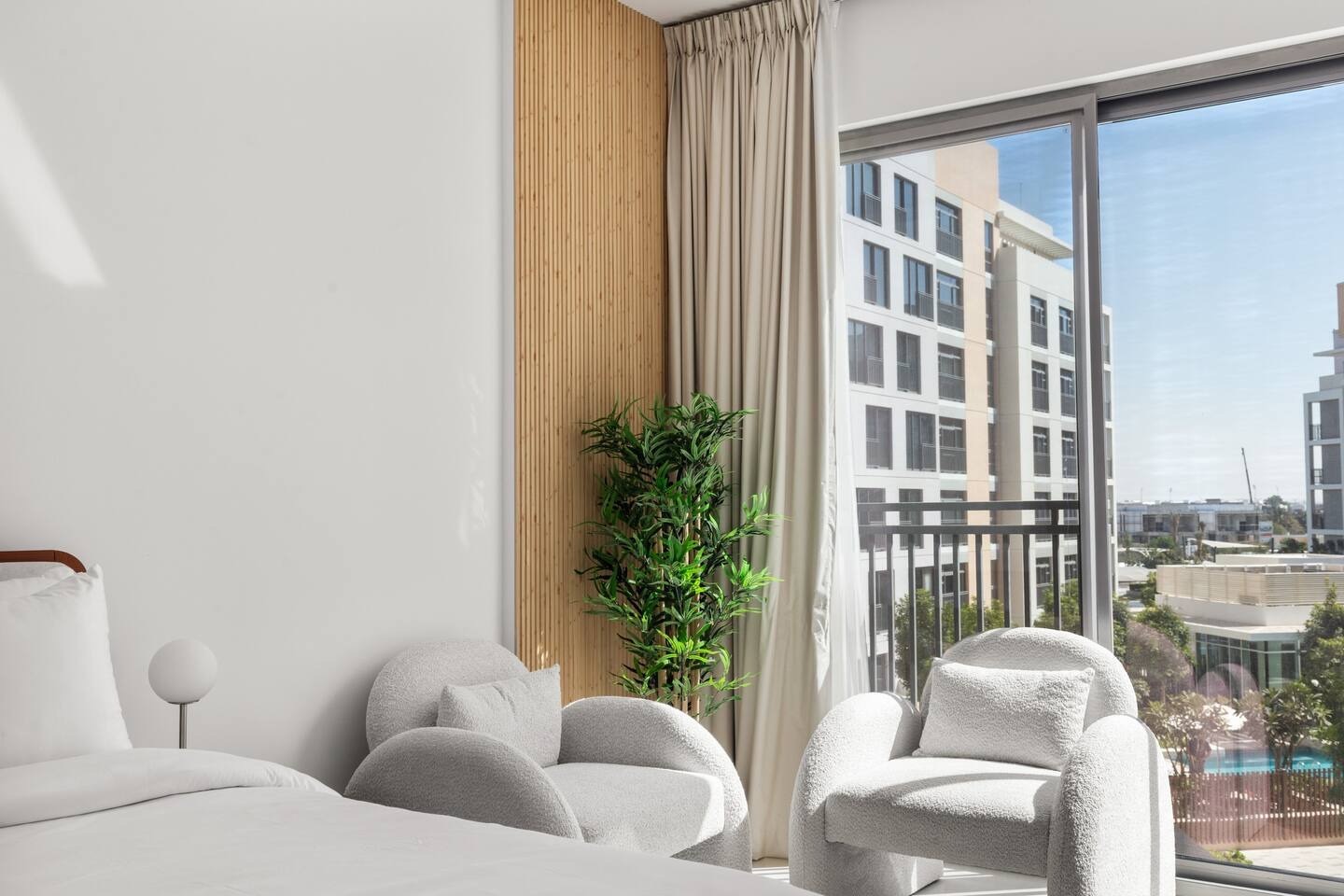 Lavish studio apartment with gym pool cover parking kids play area inside Al Jada only 45,000
