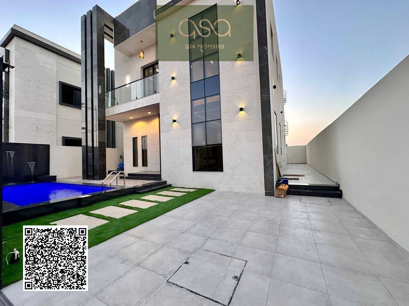 Opportunities like this don't come around often! An architectural masterpiece with a swimming pool in a prime location in Al Zahia, priced inclusive o