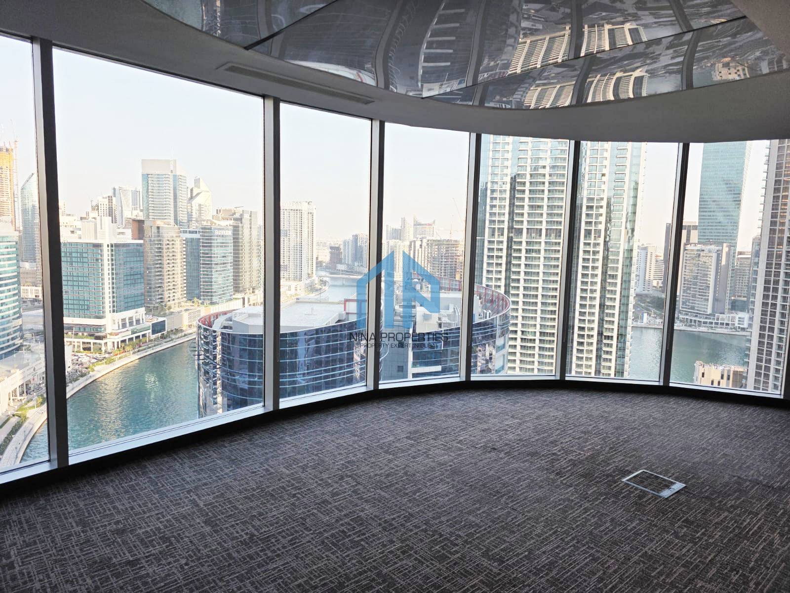 Furnished Office | Canal and Burj Khalifa Views