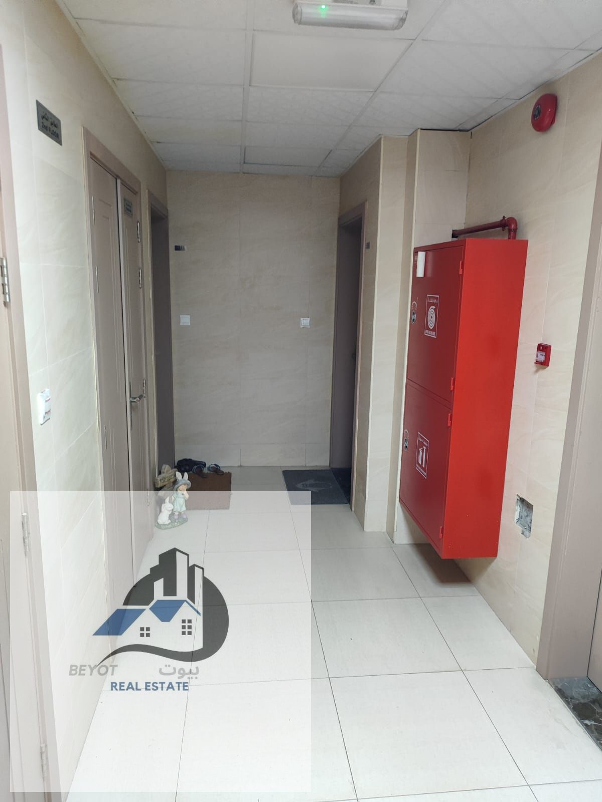 For monthly rent in Ajman, a room and a living room in Al Bustan area, first occupancy