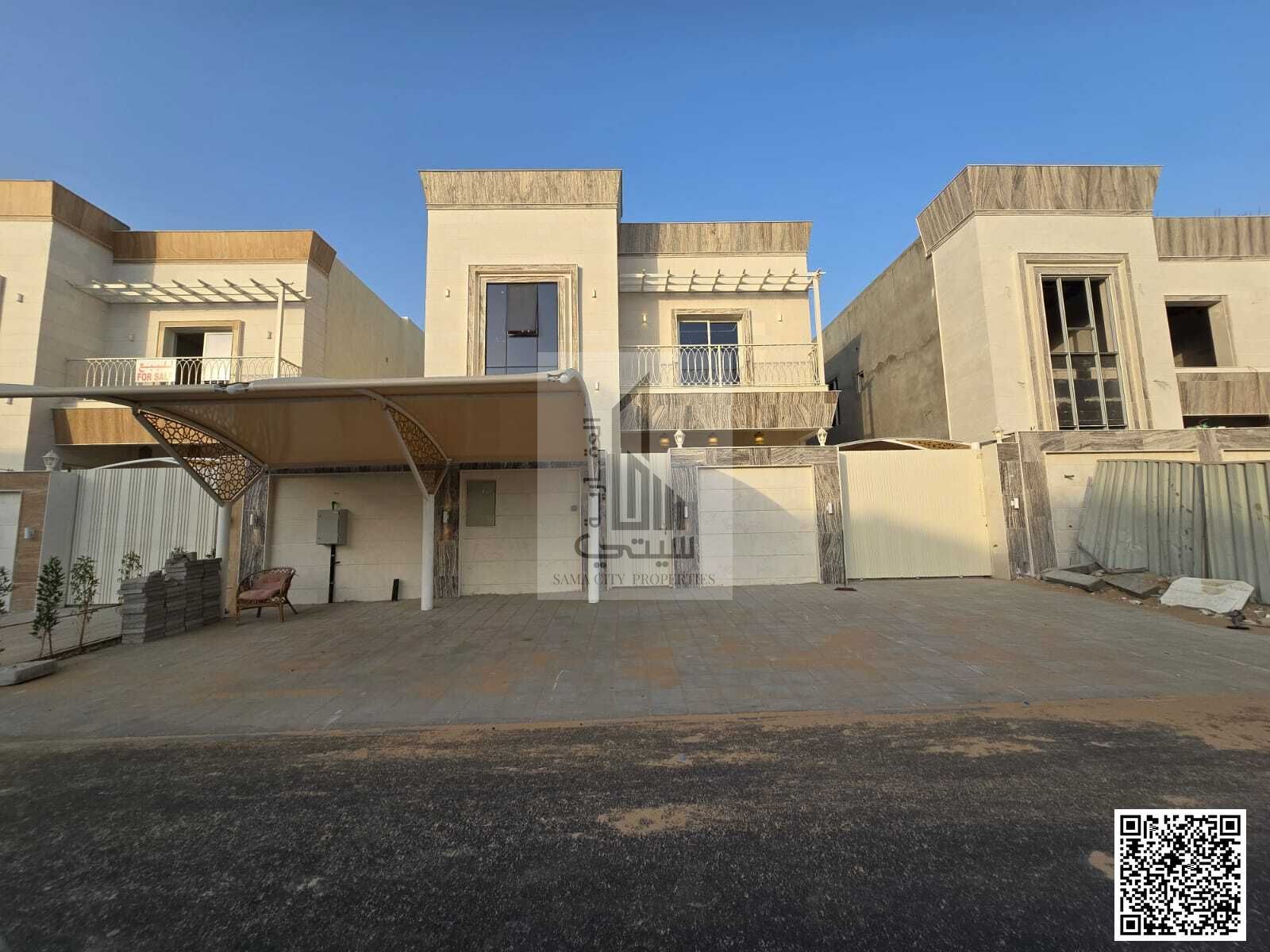 Modern villa with luxury high-end finishing and stylish