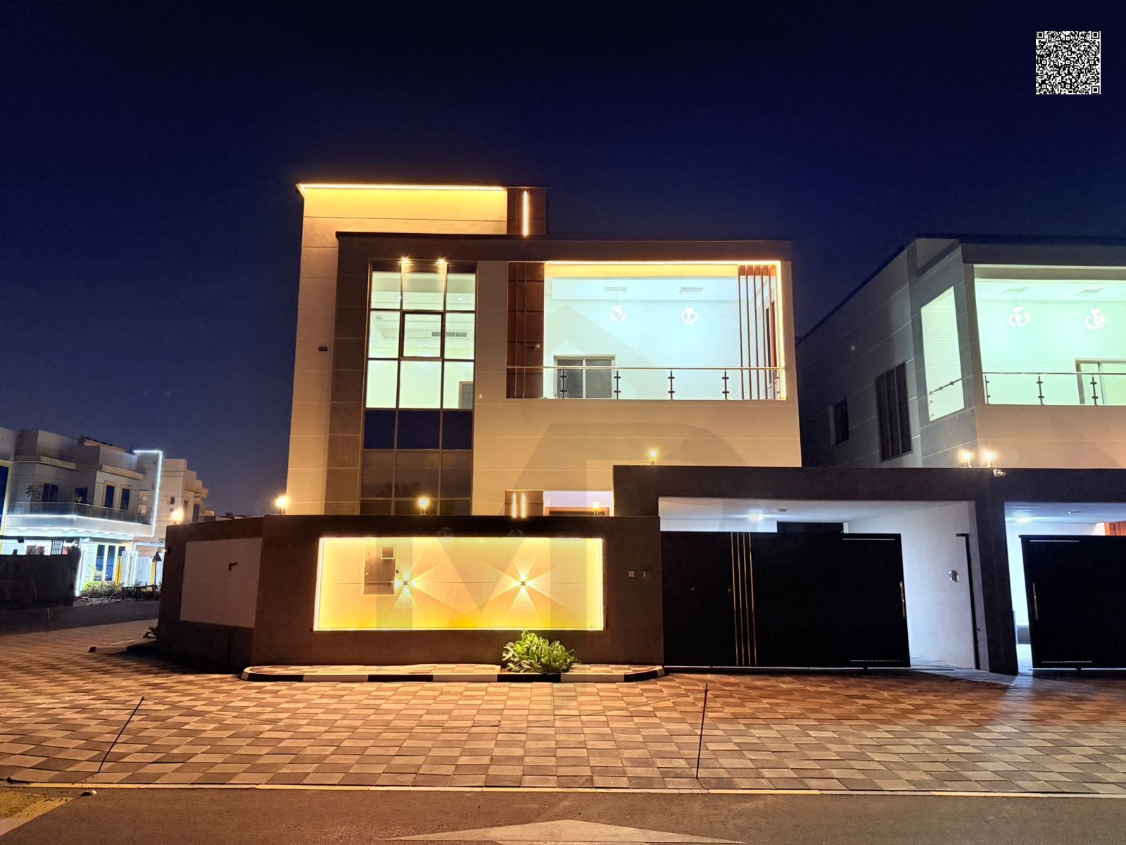 Own luxury in the heart of Ajman. . . an upscale villa with a golden location and luxurious finishes with fully comprehensive central air conditioning, d