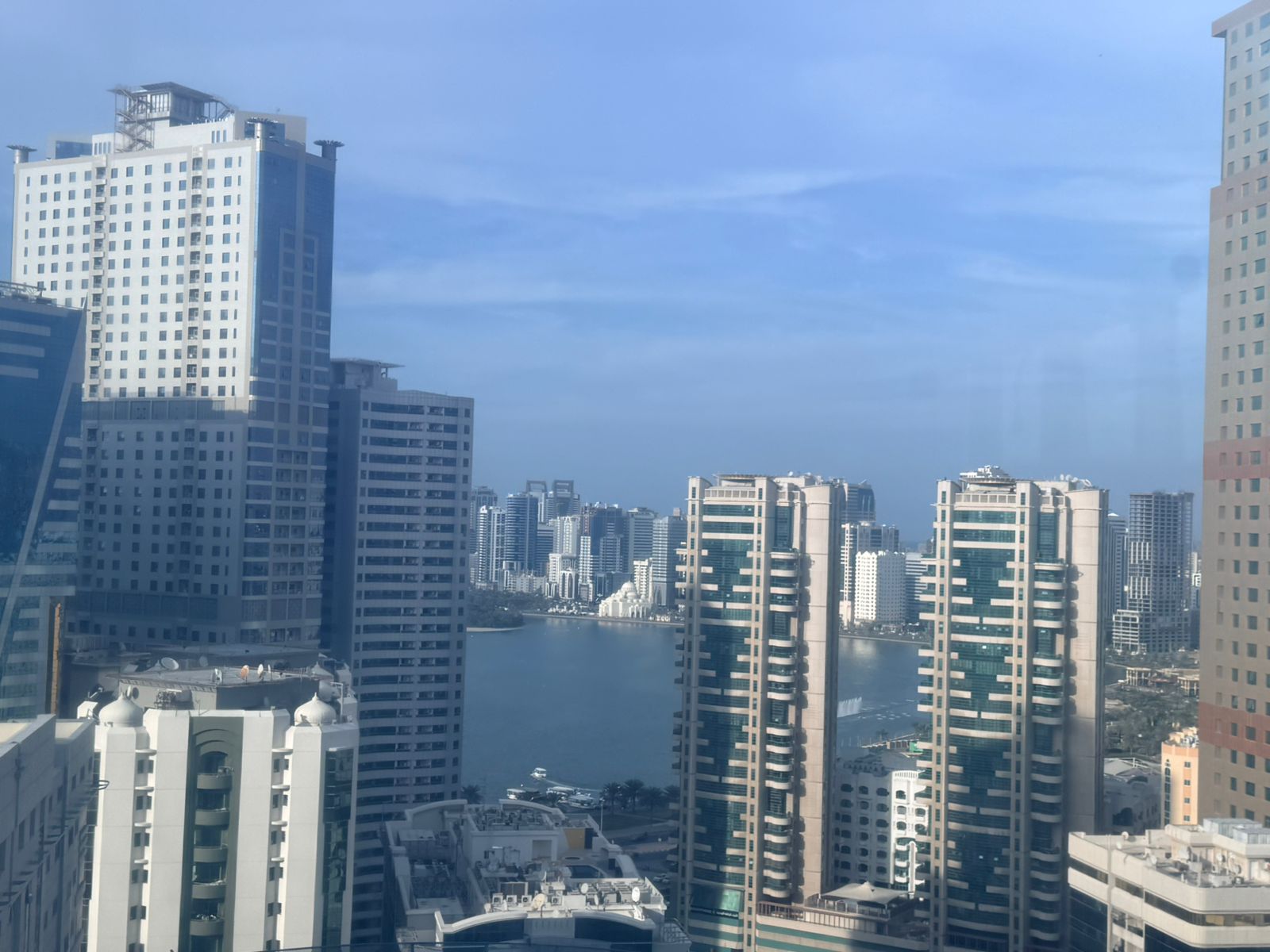 3 bedroom apartment & hall / free parking / wardrobes / maid room / master room / open view / good spaces / beside corniche