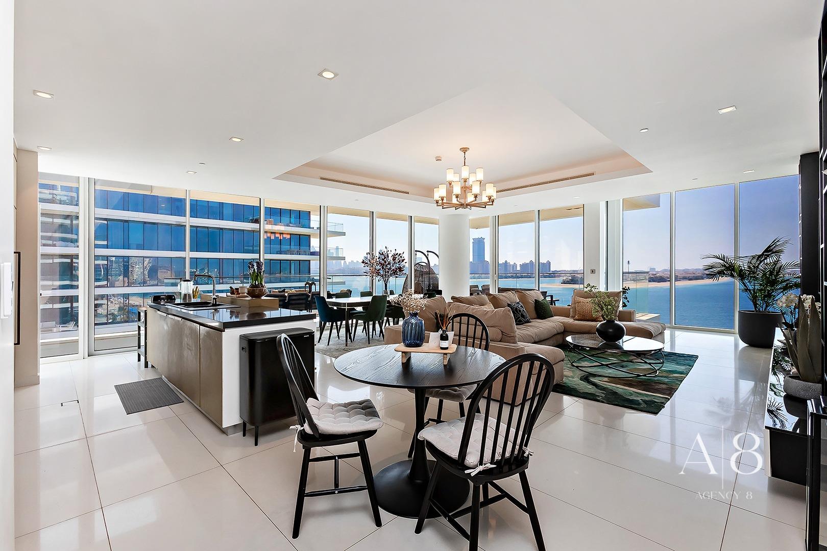 Upgraded | Full Atlantis & Palm View | Furnished