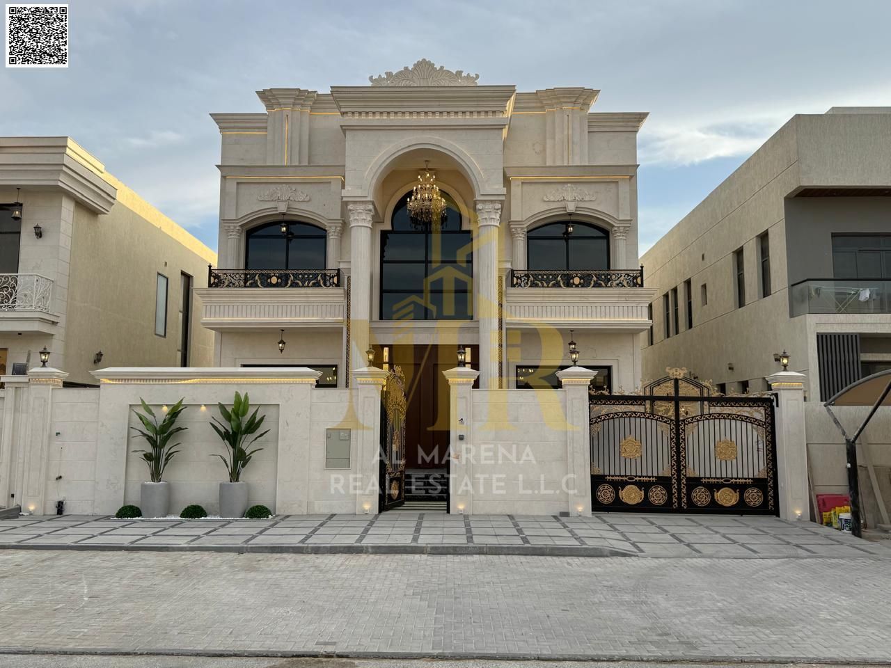 Luxury Villa in Al Alia | 5 Master Bedrooms | 4350 Sqft | Majlis & 2 Living Halls | 2,750,000 Negotiable