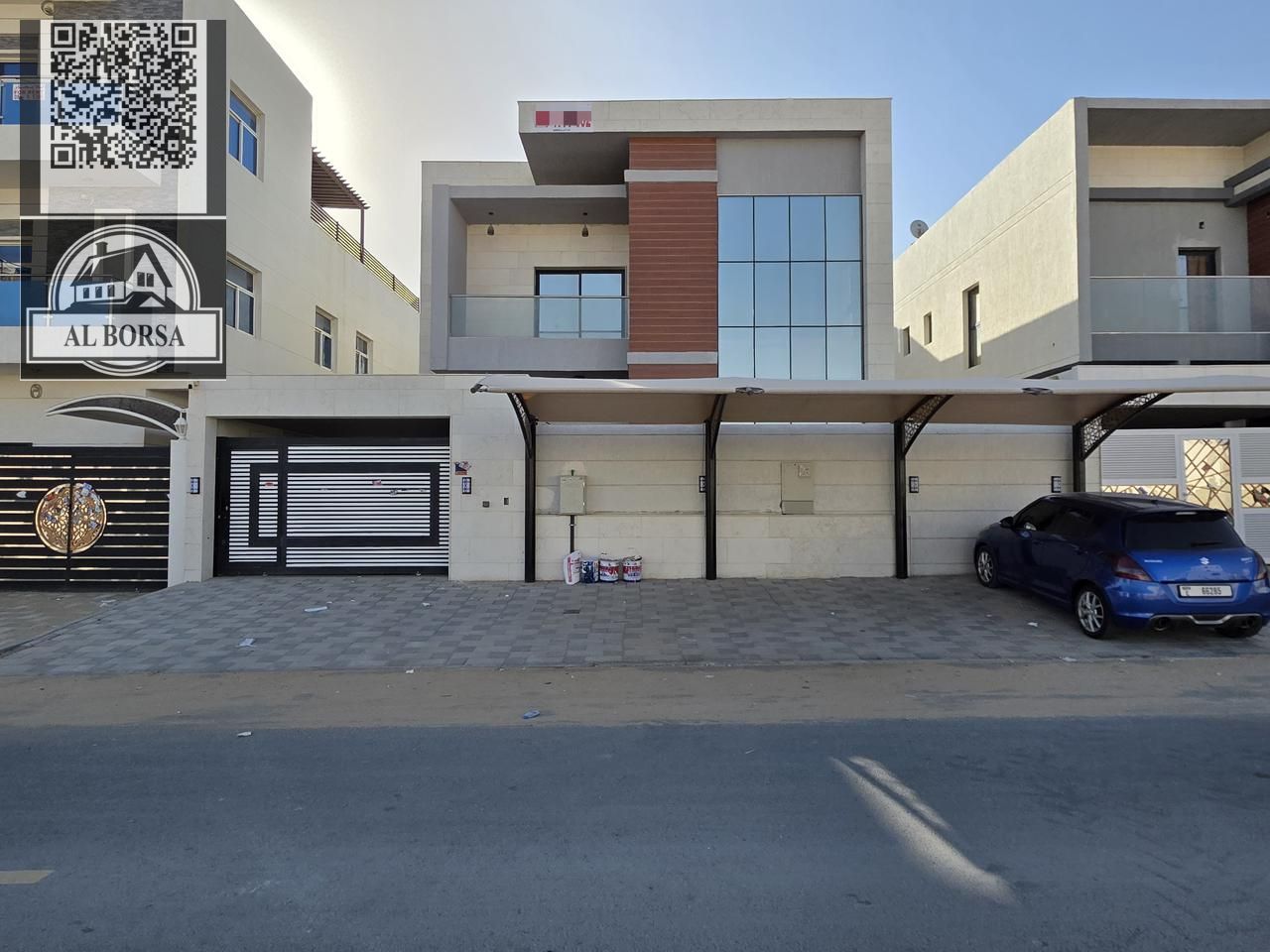 Villa for rent with 5 master bedrooms in Al Yasmin area – Ajman