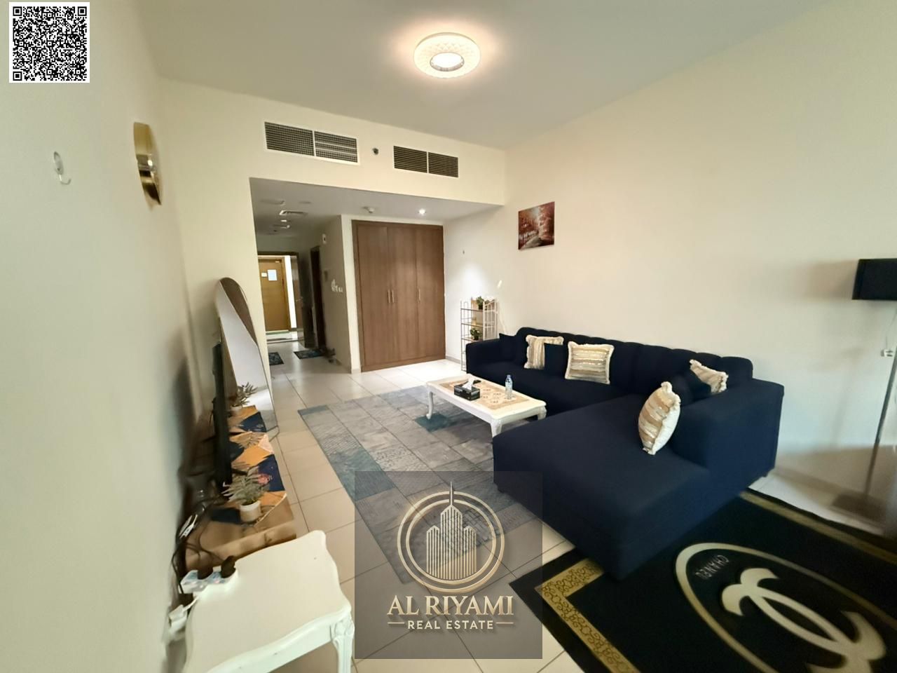 Furnished studio apartment for monthly rent including utilities in Ajman, Ajman Towers One