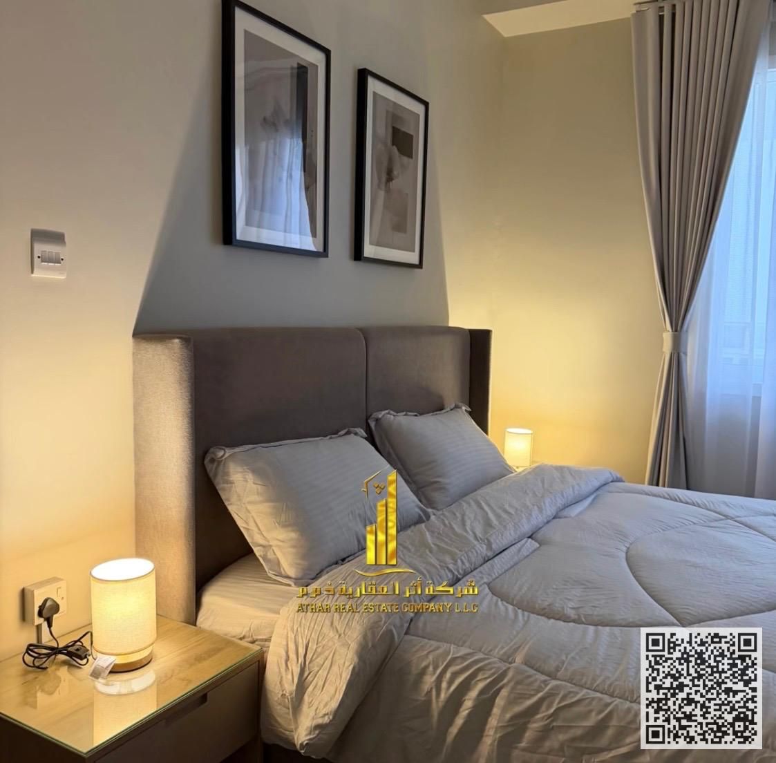 First resident, the most luxurious and elegant room and hall, fully furnished, VIP furniture, for monthly rent in Ajman Corniche