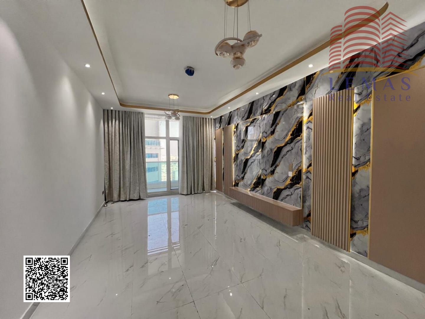 1 bedroom open kitchen with parking big size available for sale in, Ajman One Towers