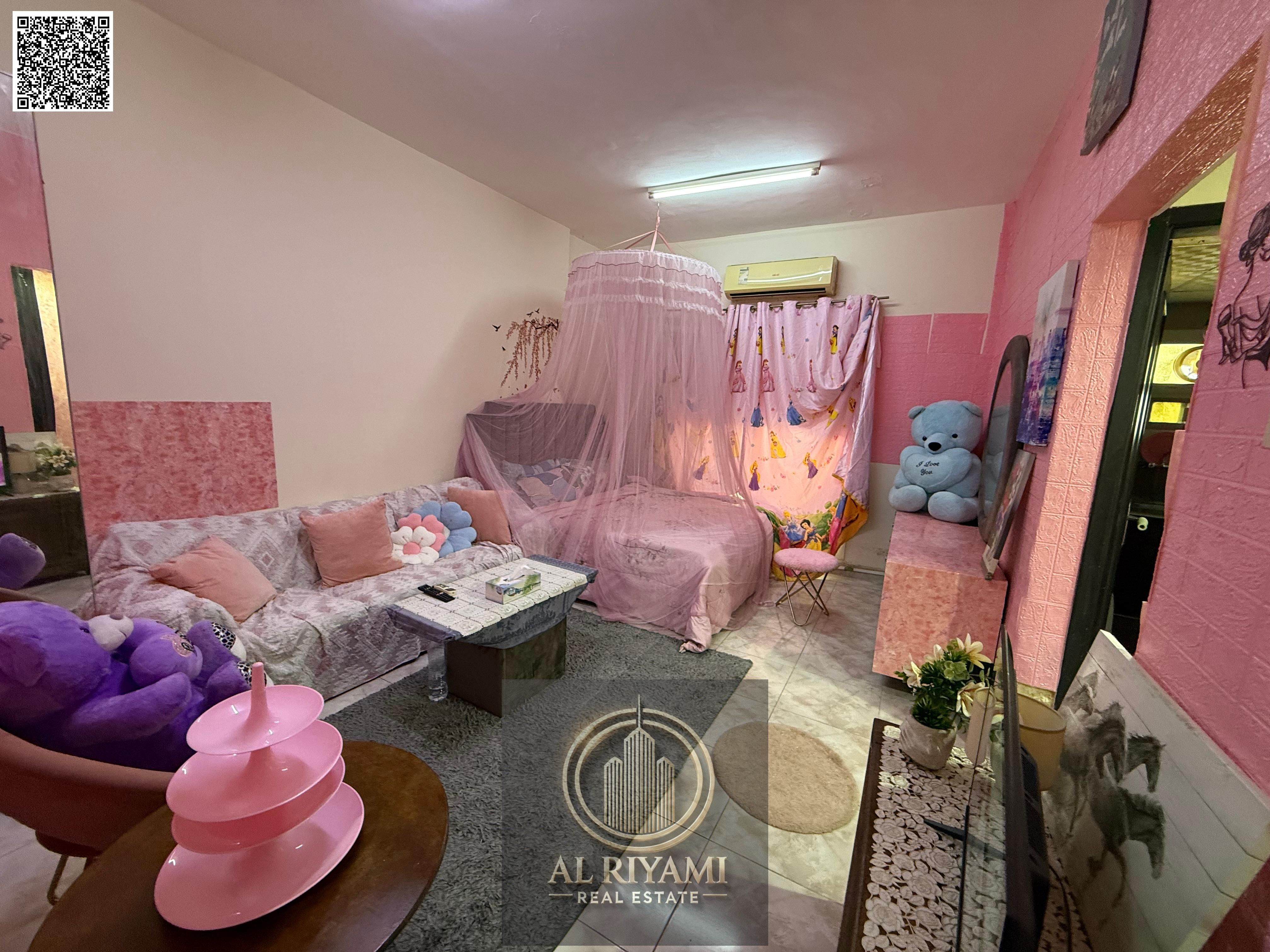 Studio With Balcony Monthly Rent Rashidiya 1 Ajman