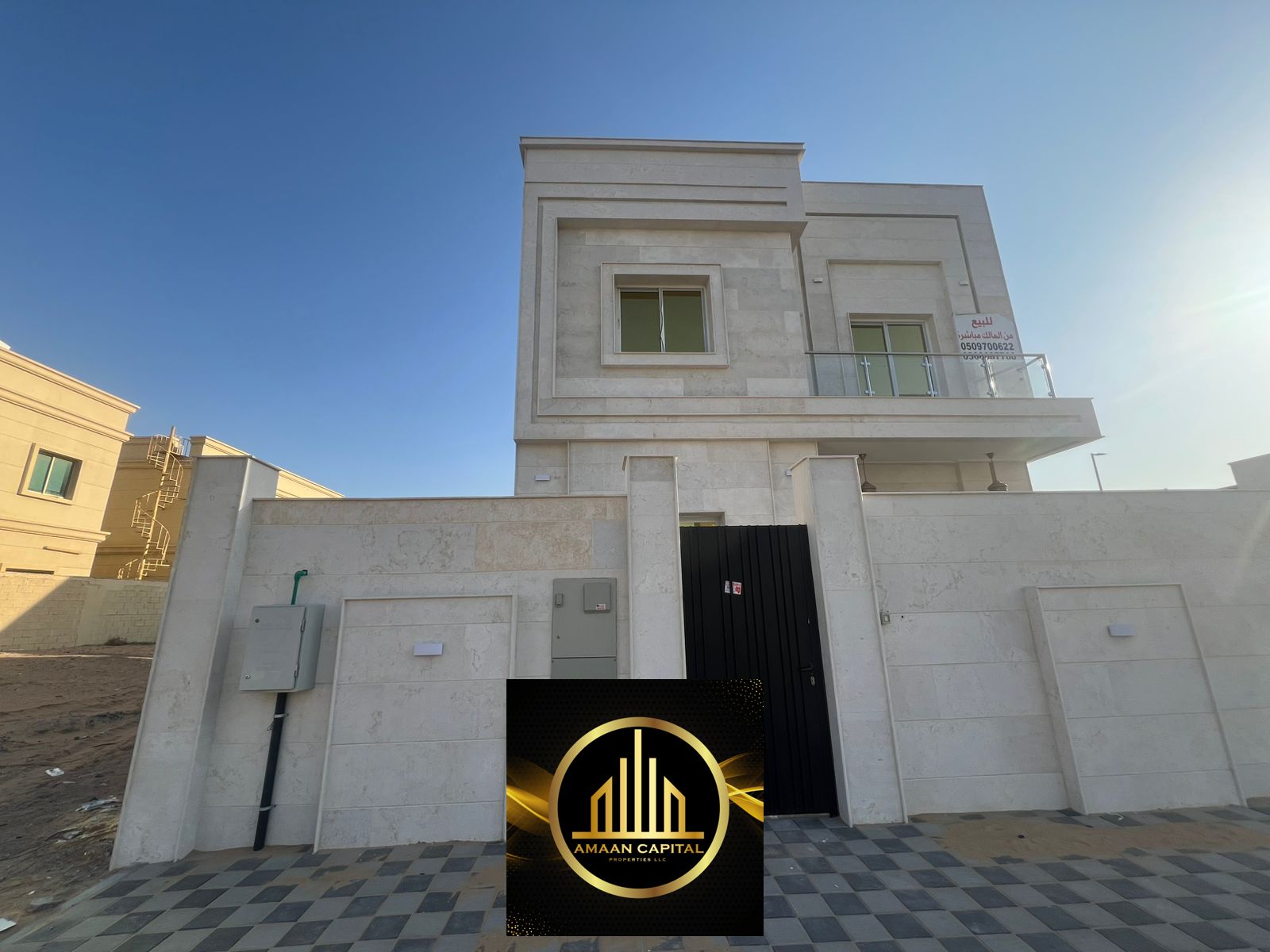 Villa for sale, 4 bedrooms, Al Yasmin area, Ajman