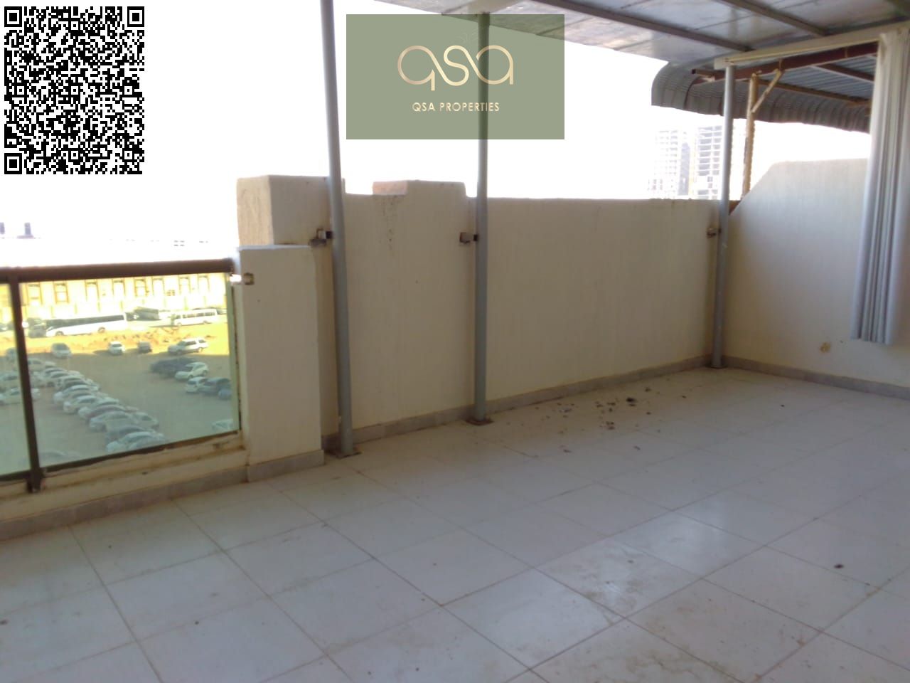 2 bhk for sale on podium Huge Balcony