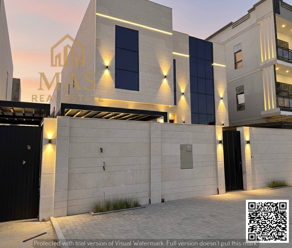 Own your dream home for the same price as rent, in a luxurious villa in Al Zahia on the main street with high-end finishes and a strategic location th