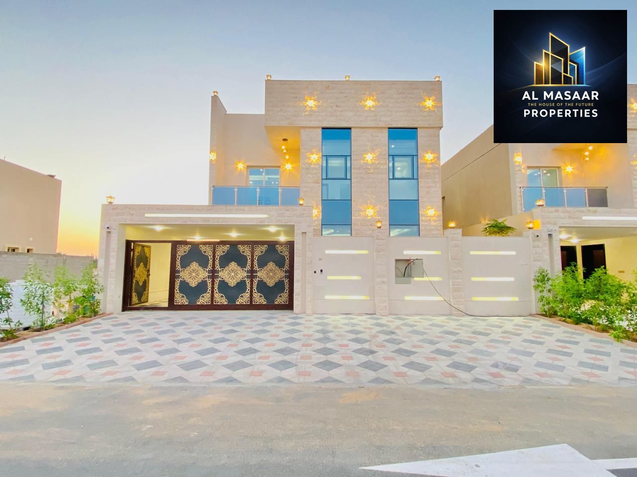 Villa for rent in Al-Haliyo, first occupancy, ready to move in