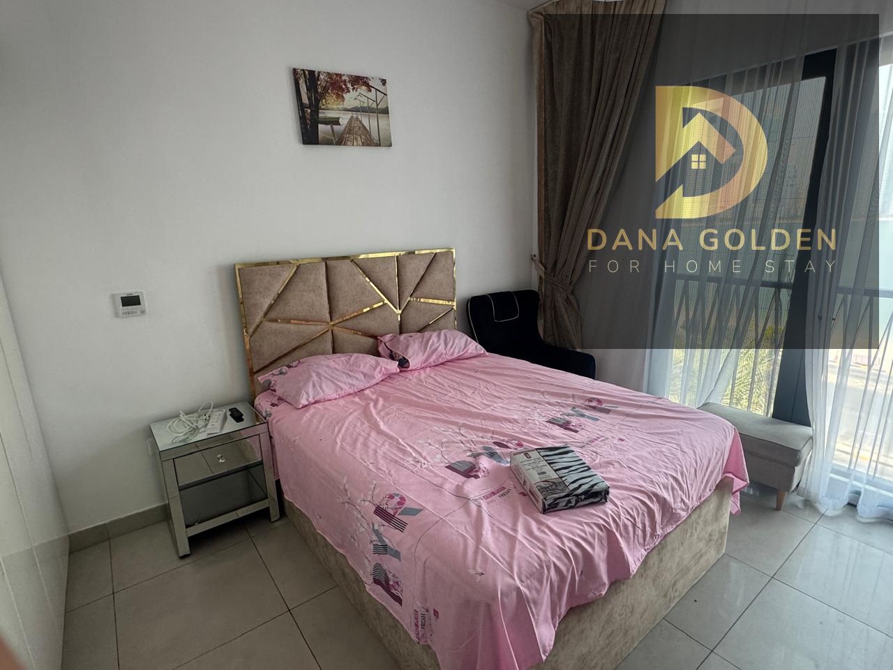 Studio apartment for rent in Maryam Island, excellent furnishings, spacious.