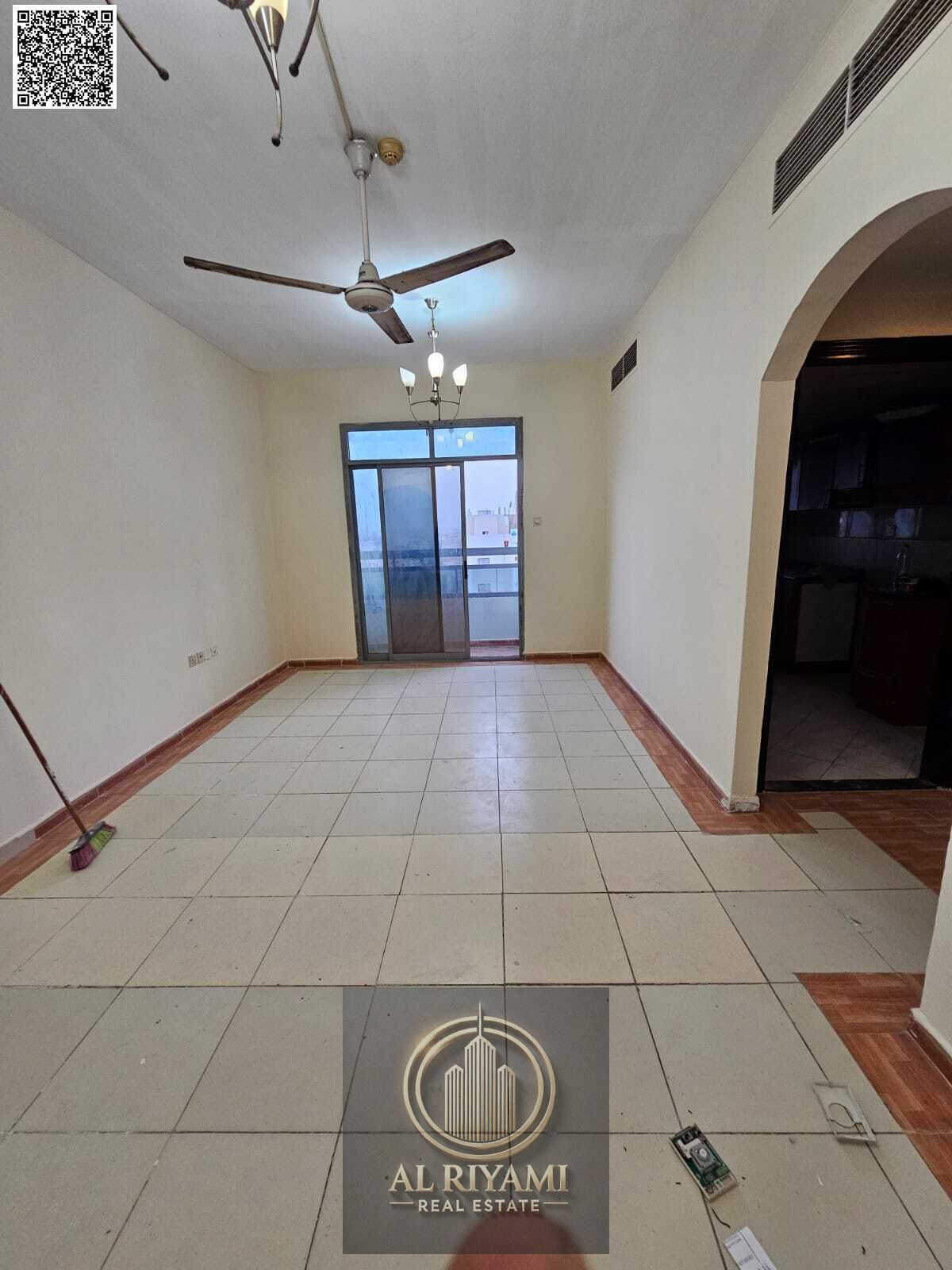 Spacious one-bedroom apartment for monthly rent, unfurnished, in Al Nuaimiya 2, Kuwait Street