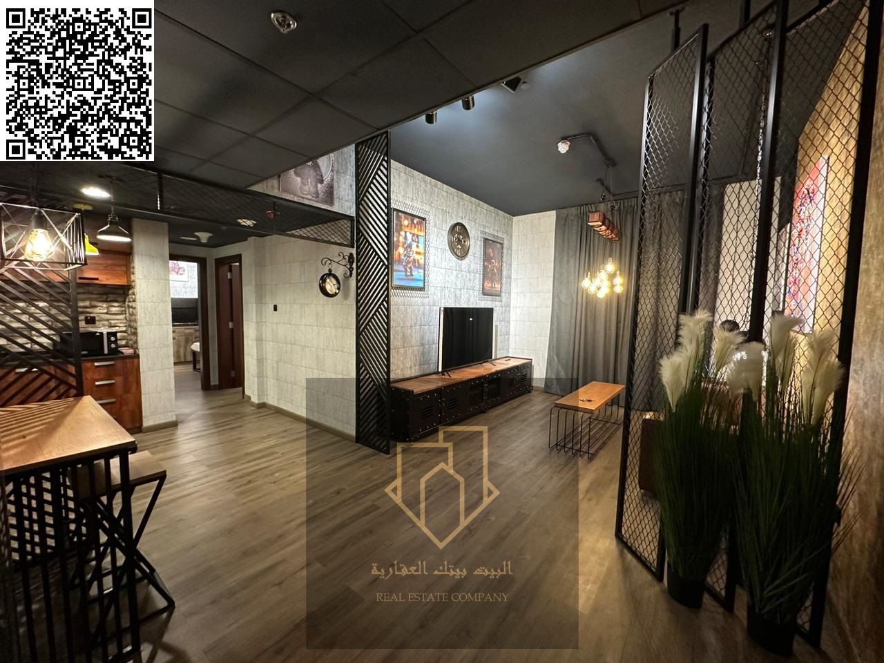 Available for sale in City Tower – Ajman Two-bedroom apartment with a living room – fully furnished Modern smart finishes