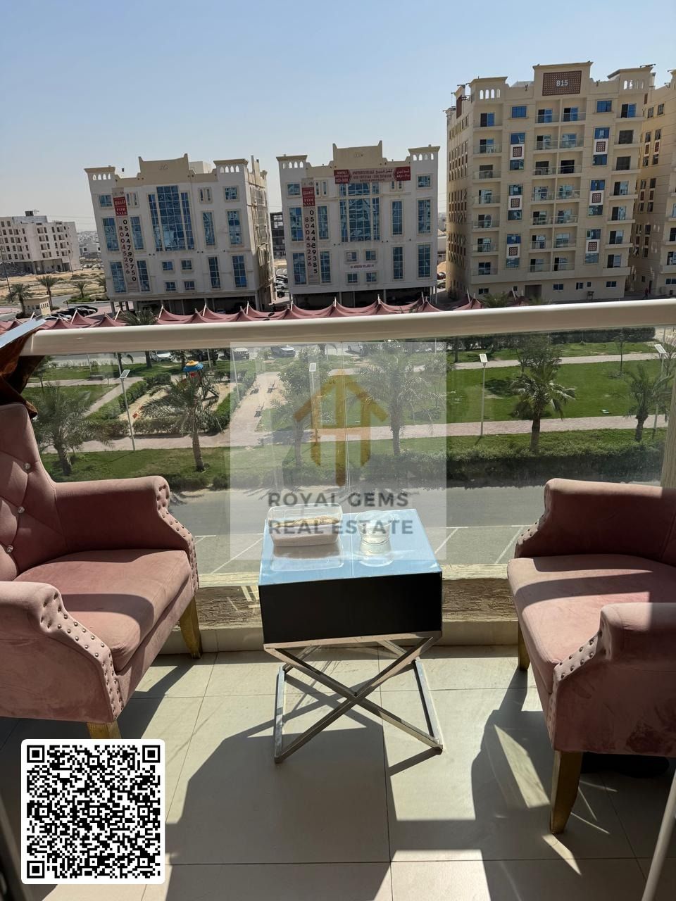 Al Ameera Village – Fully Furnished Studio with Balcony for Rent