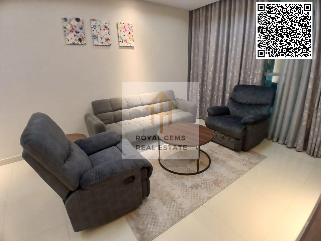 Modern & Well-Designed 1-Bedroom Fully Furnished Apartment