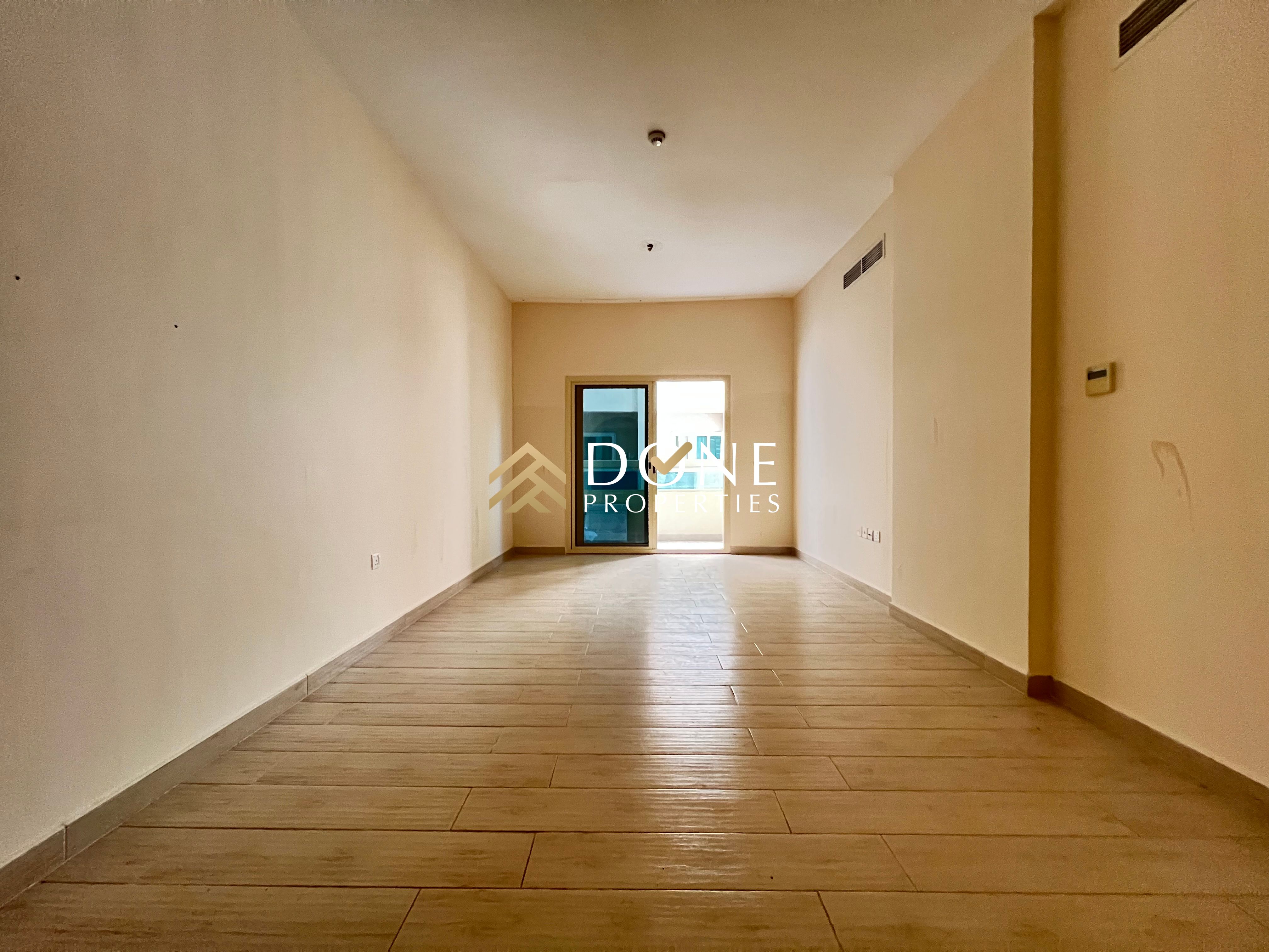 Wooden Floor Specious 1bhk with balcony, Master Bedroom, One Parking free