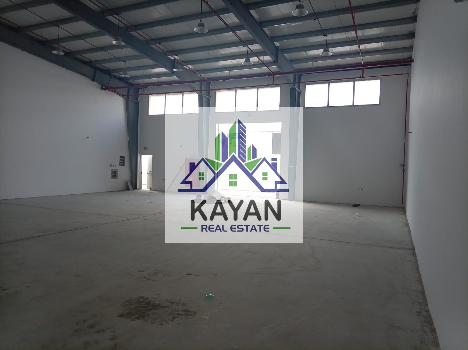 A warehouse for rent 2500 sq. ft with 25 KW power -ready for immediate use.
