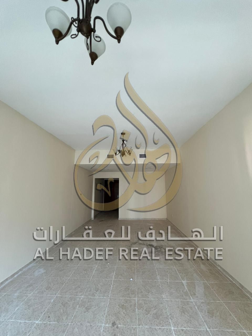 For rent in Sharjah – Al Taawun: 3BR apartment with living room, store room, distributor, balcony, AC by landlord, gym & pool access. AED 65,000/year.