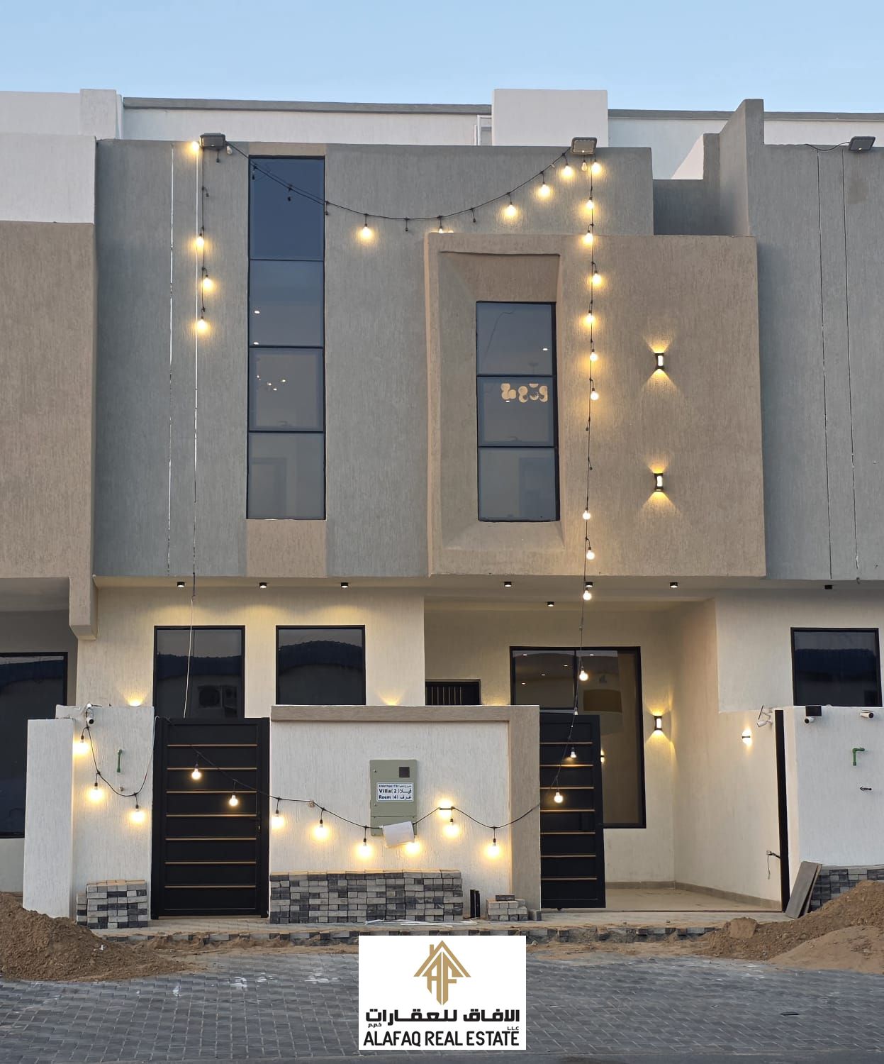 Luxury Townhouse for Sale in Al Hailo 2, Ajman, comprising Ground Floor, First Floor, and Rooftop with Spacious Rooms and High-Quality Finishes, inclu