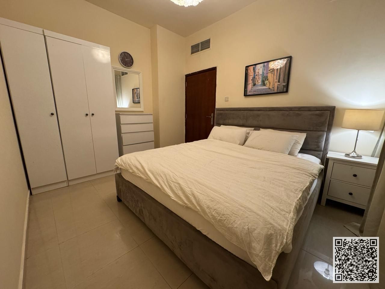 Luxurious and elegant two-bedroom apartment with a living room, fully furnished with brand new, high-end furniture in a very prime location.