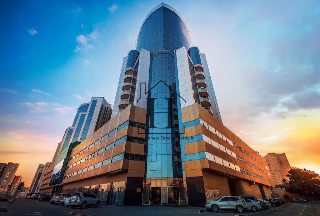 High-Floor Sea-View 1BR in Orient Towers Ajman | Parking | 5-Year Payment Plan