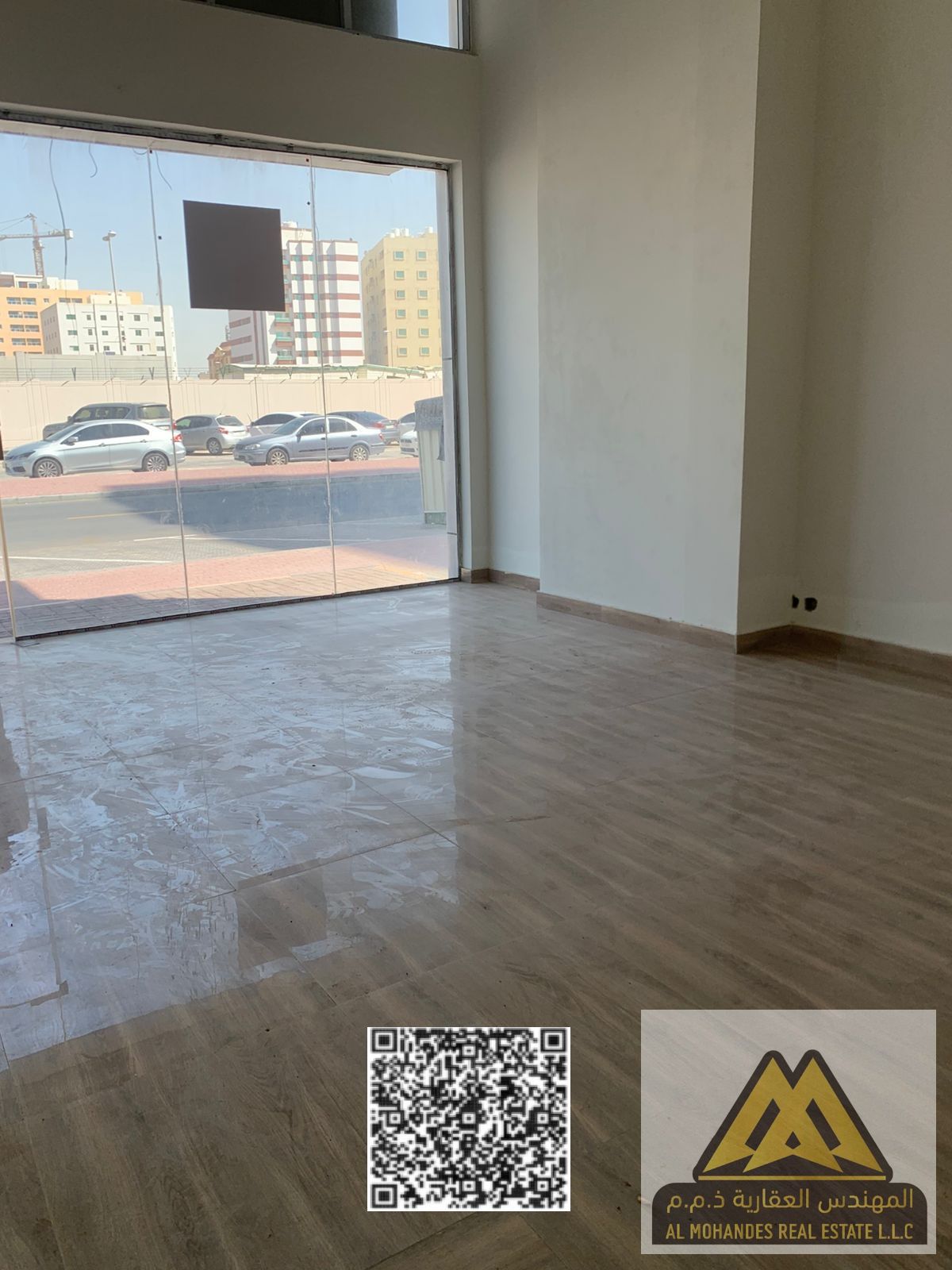 Shop for annual rent in Al Hamidiya