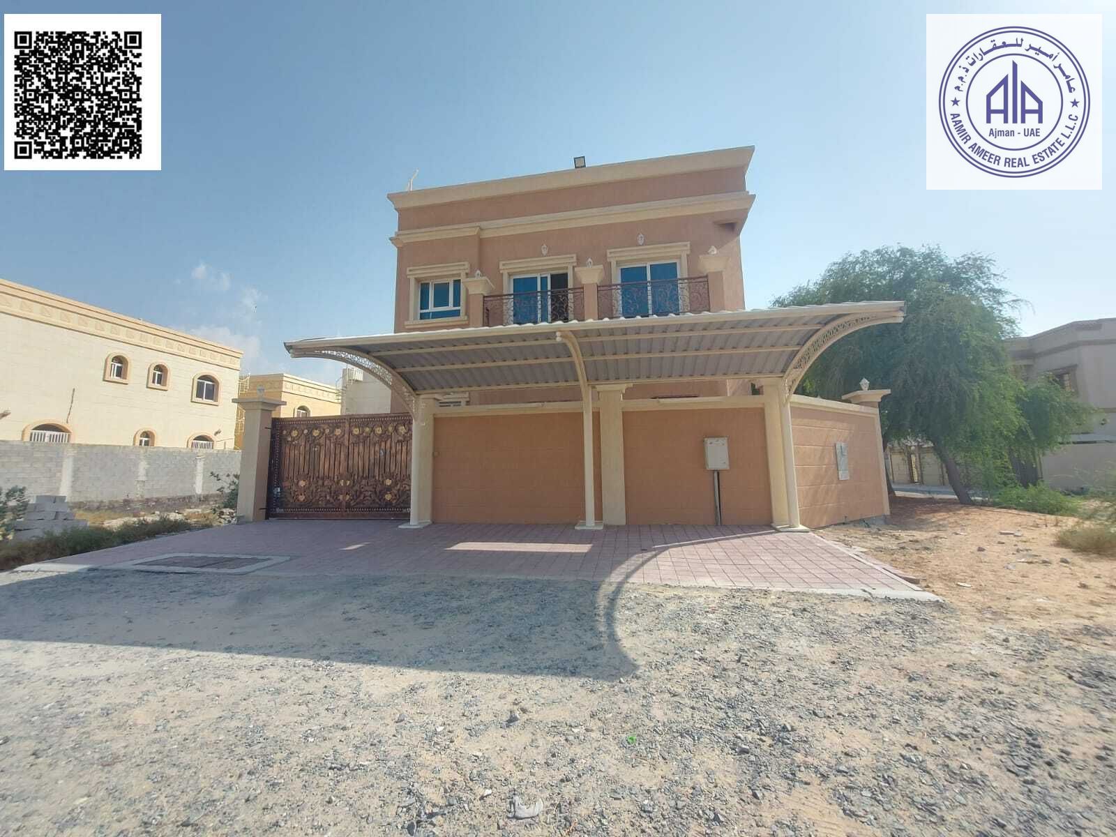 CORNER VILLA FOR RENT IN AJMAN AL HELIO