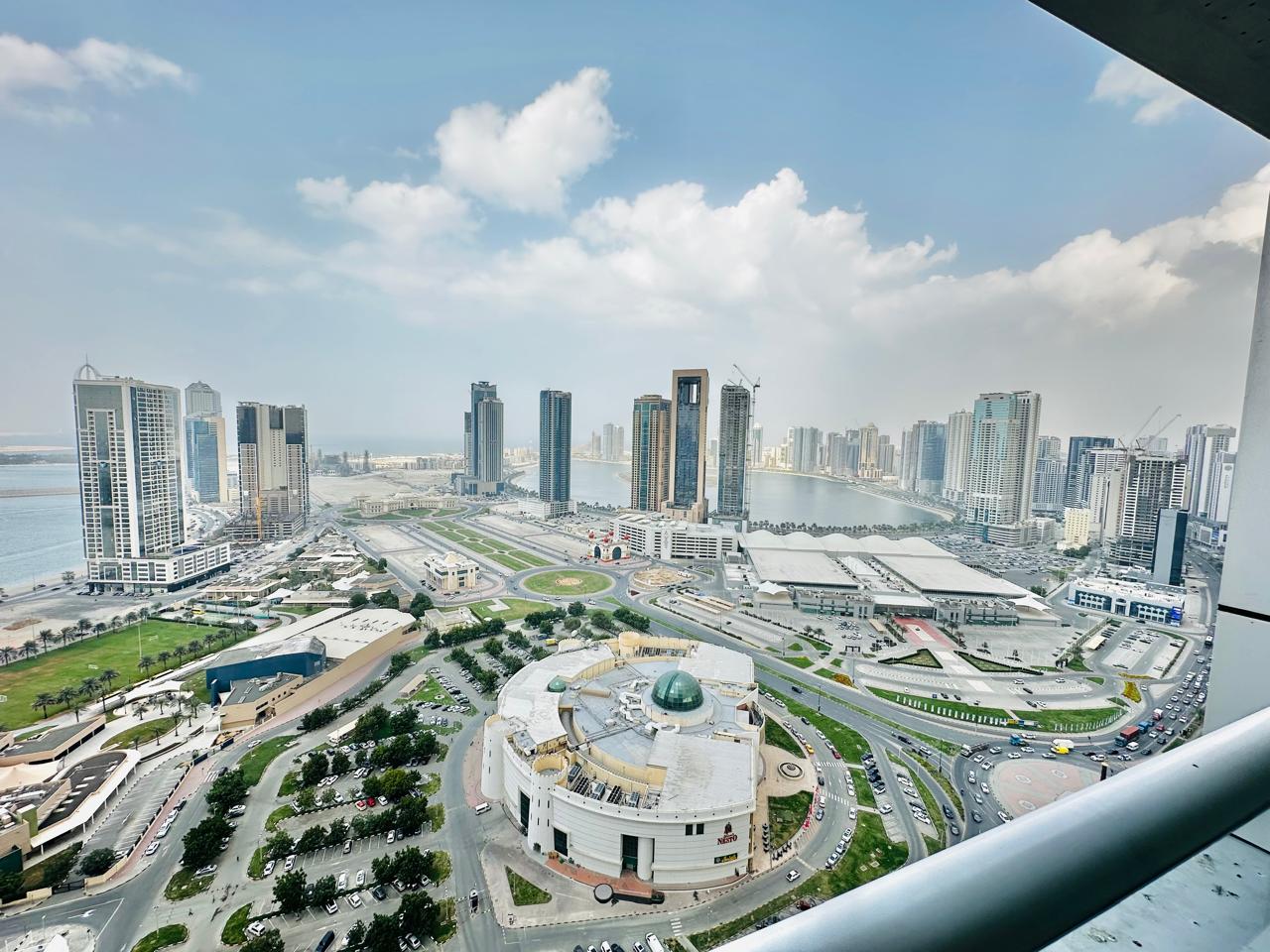 Big Apartment with All Amenities | Best Location | Top 1 Building in sharjah